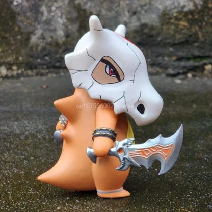 Detailreiche Tragosso Cubone Figur (ca. 14cm) Pokemon Figur – Bild 5