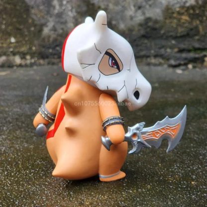 Detailreiche Tragosso Cubone Figur (ca. 14cm) Pokemon Figur – Bild 6