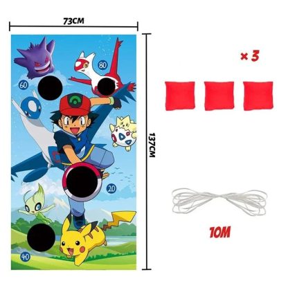 Pokemon Pikachu Wurfspiel für Feier, Freizeit und Sommer – Bild 3
