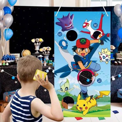Pokemon Pikachu Wurfspiel für Feier, Freizeit und Sommer – Bild 4