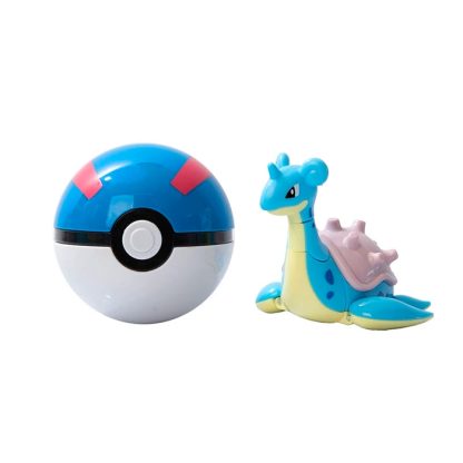 Großer Pokeball mit Figur (Mew, Mewtu, Lunala, Turtok, Evoli uvm.) – Bild 5