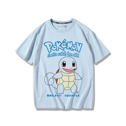 Pokemon Pikachu Sommer T-Shirts mit kurzen Armen – Bild 8