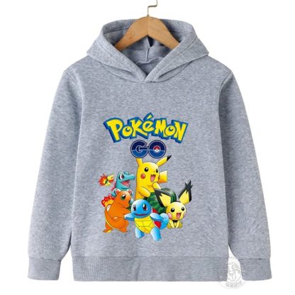 Pikachu Pokémon Go Pullover für Kinder – Bild 4