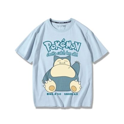 Pokemon Pikachu Sommer T-Shirts mit kurzen Armen – Bild 11