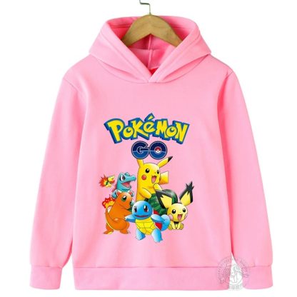 Pikachu Pokémon Go Pullover für Kinder – Bild 5