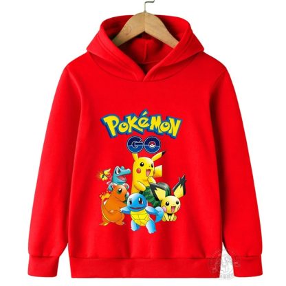 Pikachu Pokémon Go Pullover für Kinder – Bild 7