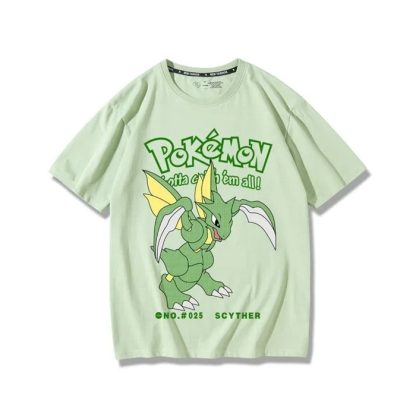 Pokemon Pikachu Sommer T-Shirts mit kurzen Armen – Bild 16