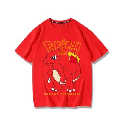 Pokemon Pikachu Sommer T-Shirts mit kurzen Armen – Bild 19