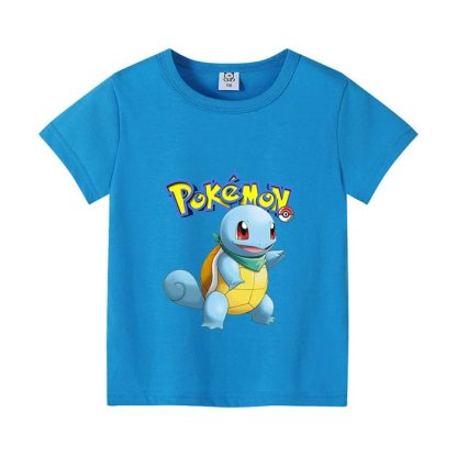 Farbenfrohe Pokemon Sommer T-Shirts für Kinder – Bild 3