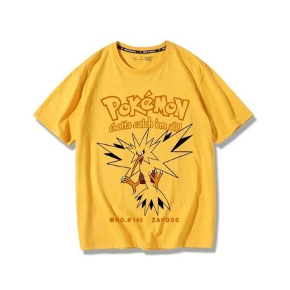 Pokemon Pikachu Sommer T-Shirts mit kurzen Armen – Bild 23