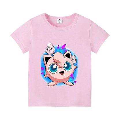 Farbenfrohe Pokemon Sommer T-Shirts für Kinder – Bild 6