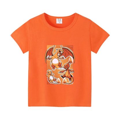 Farbenfrohe Pokemon Sommer T-Shirts für Kinder – Bild 8