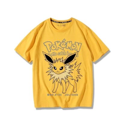 Pokemon Pikachu Sommer T-Shirts mit kurzen Armen – Bild 28