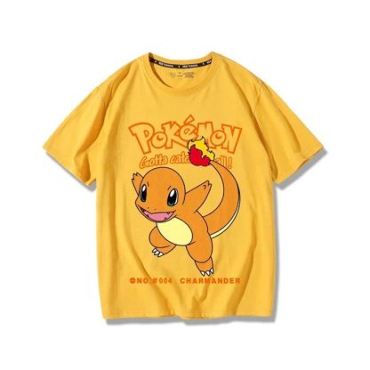 Pokemon Pikachu Sommer T-Shirts mit kurzen Armen – Bild 29