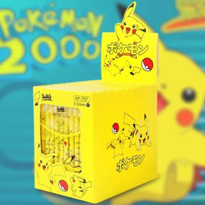 12 Stk. Pokemon Pikachu Stift 0,5mm Schwarz – Bild 5