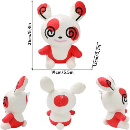 Pandir Spinda Pokemon Stofftier (ca. 21cm) – Bild 2