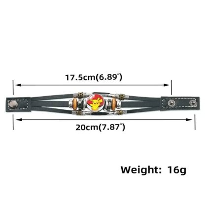 Pokeball, Mewtu, Psiana u. a. Armband – Bild 4