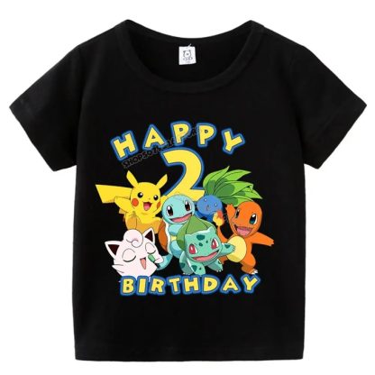 Happy Birthday Pokemon T-Shirts für Kinder mit Jahreszahl – Bild 20