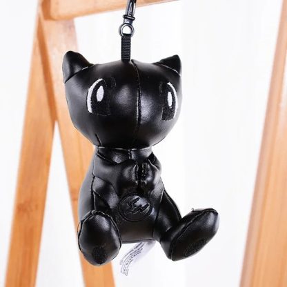 Mew in Schwarz mit Clip (ca. 10cm) – Bild 3