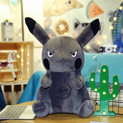 Schwarzer Pikachu XXL Plüsch Pokemon (35/55/80/100cm) – Bild 3