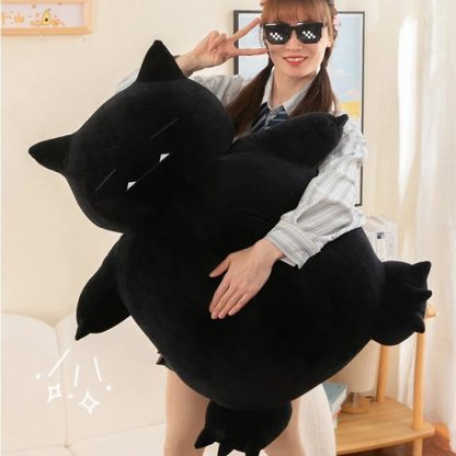 Schwarzer Relaxo Dark Snorlax XXL Pokemon Plüsch (35/45/65/85cm) – Bild 3