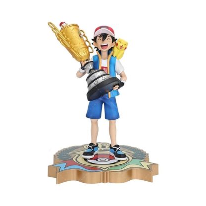 Ash Ketchum mit Pokal Pokemon Figur – Bild 3