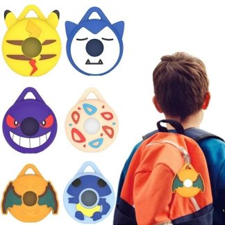 Glurak, Gengar, Pikachu, Togepi oder Relaxo Schutzhülle für Pokemon Go Plus (runde Version)