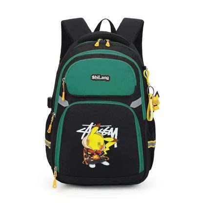 Pokemon Schulranzen Tornister Trolley mit 1 oder 3 Rädern und Griff – Bild 38