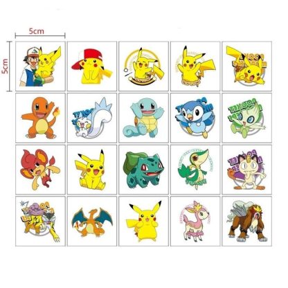 Pokemon Tattoo Aufkleber für Kinder 20 Stk. im Set – Bild 6