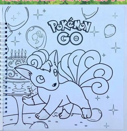 Pokemon Malbuch mit Pikachu u. a. – Bild 3