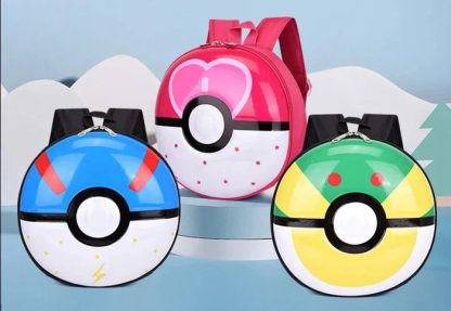 Kinder Rucksack im Pokeball Aussehen - viele Motive – Bild 2