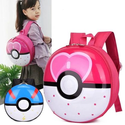 Kinder Rucksack im Pokeball Aussehen - viele Motive – Bild 6