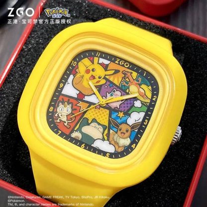 Pokomon Pikachu Kinder Armbanduhr mit klassicher Anzeige der Uhrzeit – Bild 6