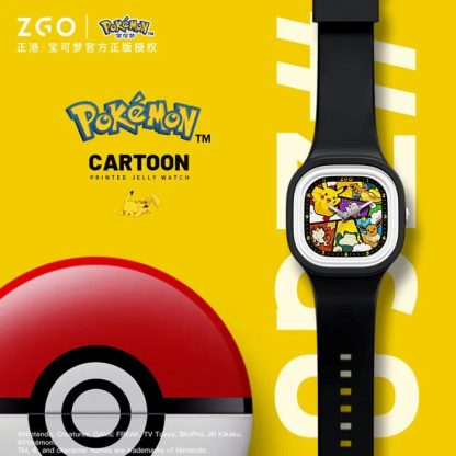 Pokomon Pikachu Kinder Armbanduhr mit klassicher Anzeige der Uhrzeit – Bild 7