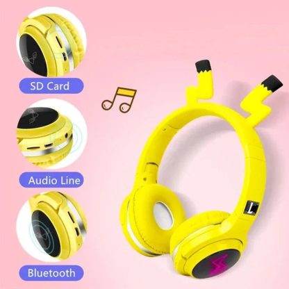 Pokemon Pikachu Bluetooth 5.0 Kopfhörer – Bild 3