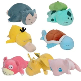 Relaxo, Bisasam, Enton, Schiggy, Mew, Dragoran oder Flegmon XXL Plüsch Kissen