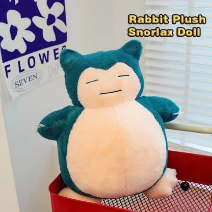 XXL Relaxo Snorlax Pokemon Stofftier (ca. 30-90cm) – Bild 4