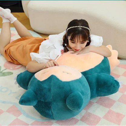 XXL Relaxo Snorlax Pokemon Stofftier (ca. 30-90cm) – Bild 7