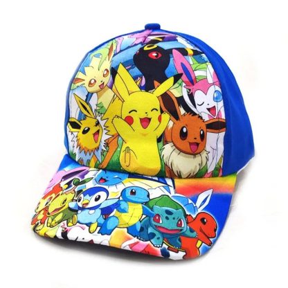 Bunte Pikachu Caps für Kinder – Bild 3