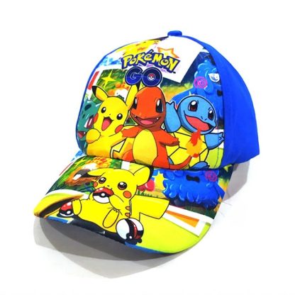 Bunte Pikachu Caps für Kinder – Bild 4