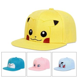 Neue Relaxo, Pummeluff, Schiggy oder Pikachu Baseball Cap Mützen