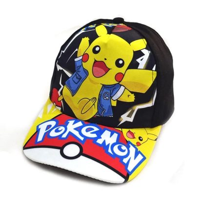 Bunte Pikachu Caps für Kinder – Bild 11