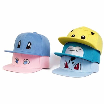 Neue Relaxo, Pummeluff, Schiggy oder Pikachu Baseball Cap Mützen – Bild 2