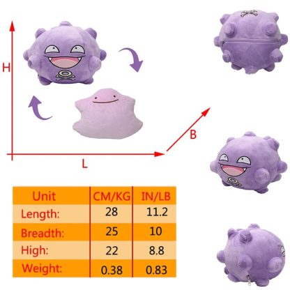 Ditto Flip 2in1 Plüsch Pokemon - viele Motive – Bild 8