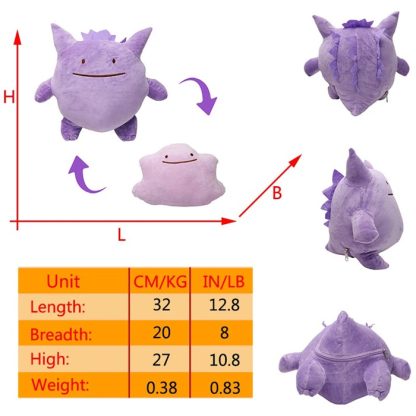 Ditto Flip 2in1 Plüsch Pokemon - viele Motive – Bild 11