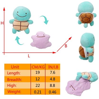 Ditto Flip 2in1 Plüsch Pokemon - viele Motive – Bild 13