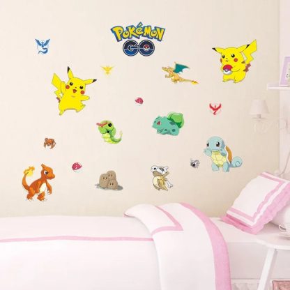 Pokemon Wand Deko Aufkleber Wand Tattoo – Bild 4