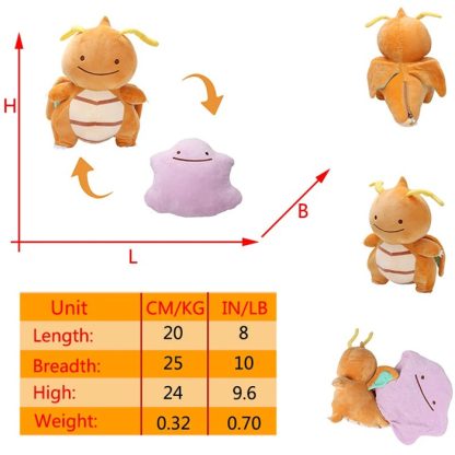 Ditto Flip 2in1 Plüsch Pokemon - viele Motive – Bild 19