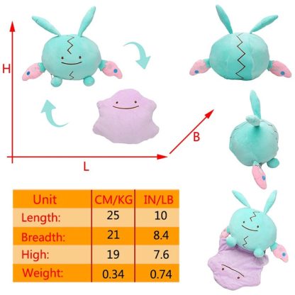 Ditto Flip 2in1 Plüsch Pokemon - viele Motive – Bild 20