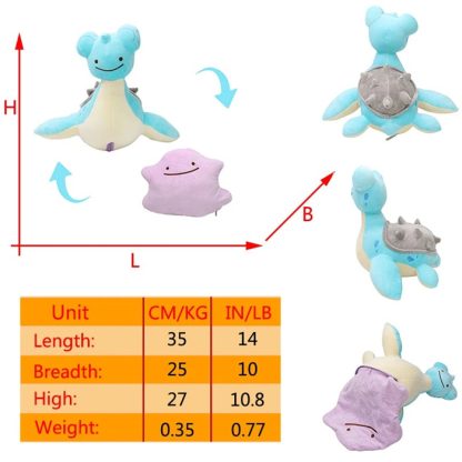 Ditto Flip 2in1 Plüsch Pokemon - viele Motive – Bild 21